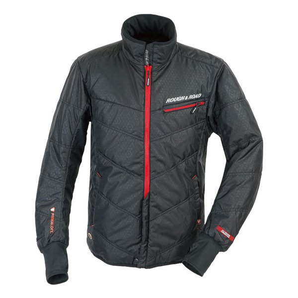 WGプリマロフト チタンインナージャケットカフ付 ブラック-BLL RR7995BKB4