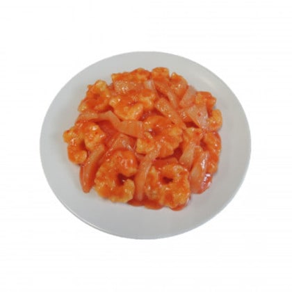 日本職人が作る 食品サンプル エビチリ IP-165