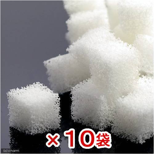 軽量高品質ろ材　Ｇｅｌ　Ｃｕｂｅ（ゲルキューブ）　バクテリア用　ラージ　１リットル（淡水・海水用）X１０袋　ＣＲＣ10―03―20―10―00