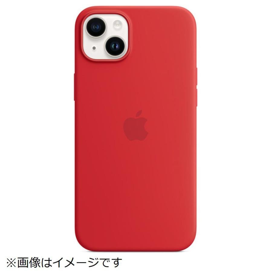 【新品未開封】iPhone 14 Plusシリコーンケース (PRODUCT)RED MPT63FE/A