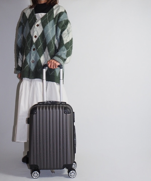 Qoo10 超軽量スーツケースＳサイズ 飾りなし 2