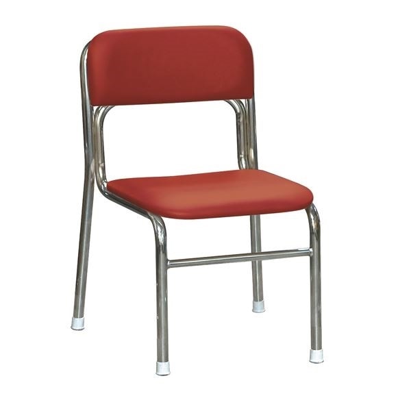 軽量 スタッキングチェア 5脚セット レッドクロムメッキ 幅45cm 重さ4.3kg 日本製 防汚仕様 スチール リブラ チェア