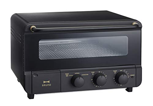 BRUNO ブルーノ スチーム&ベイク トースター ブラック BOE067-BK