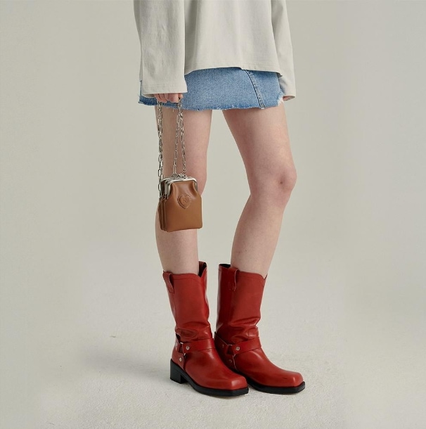 【MARGESHERWOOD】 BOLITA TRIPLET MINI : BROWN PLAIN