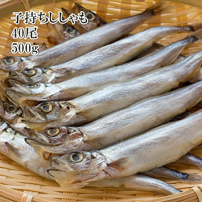 子持ちカラフトししゃも 40尾 500g シシャモフライ 焼...のサムネイル