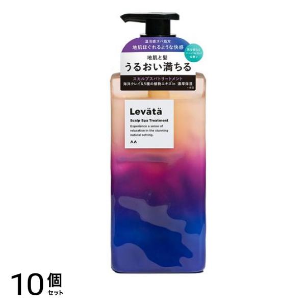 Levata レバタ スカルプスパトリートメント 本体ポンプ 400g 10個セット 11,284円