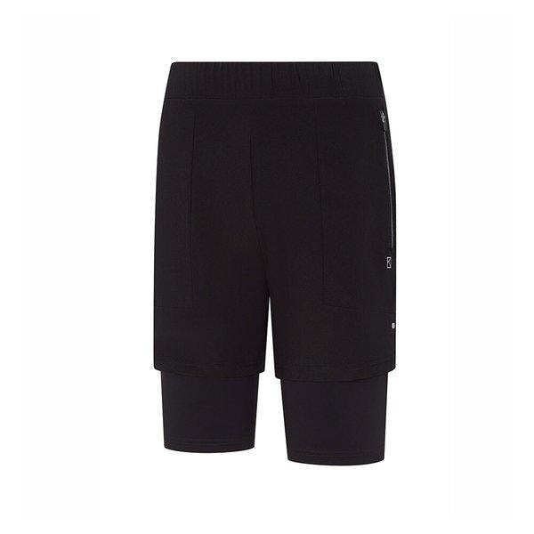 メンズ夏ストレッチレギンス内蔵登山ハーフパンツ2492PK748M