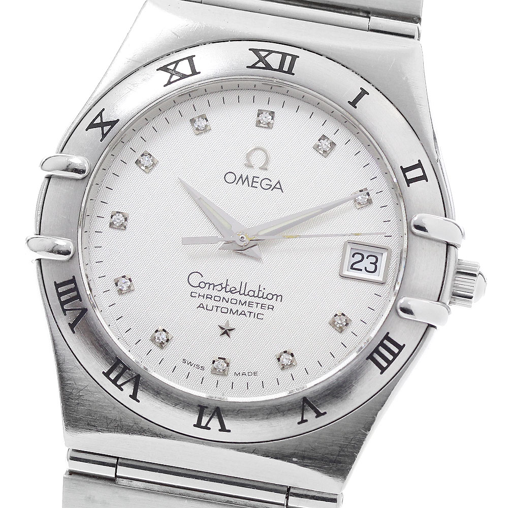 オメガ OMEGA 1502.35 コンステレーション 11Pダイヤ デイト 自動巻き メンズ _957108【中古】