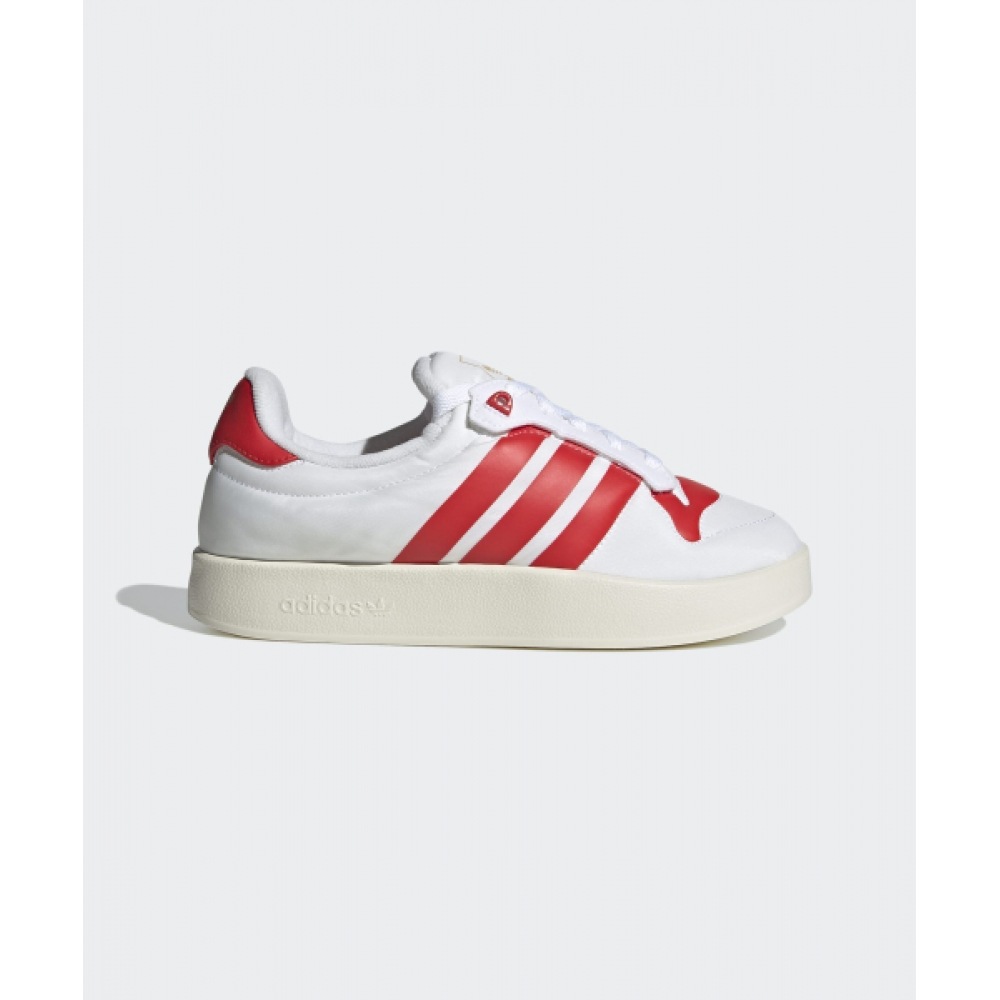 アディダスライバルリーホーム-ホワイト:レッド/IH5505