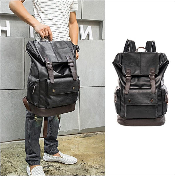 リュック ビジネス PC 通勤 通学 メンズ A4 レザー 男女兼用 レトロ ビジネス