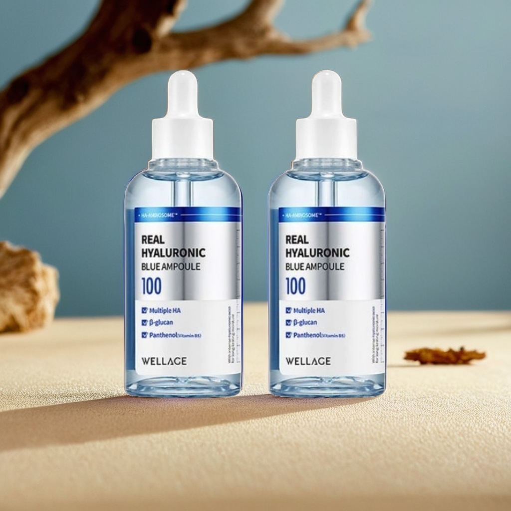 【翌朝の違いを実感】潤い持続 ヒアルロン酸 アンプル 75ml 1+1