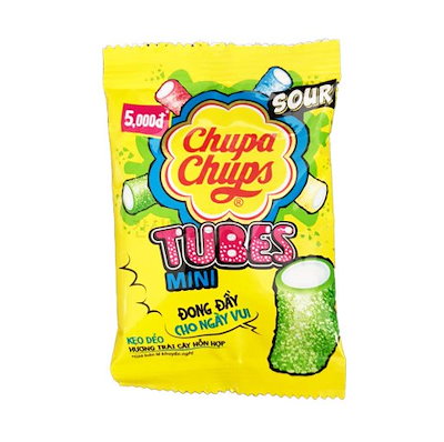 Qoo10] チュッパチャプス サワーチューブ 24gx8袋 / Sou : 食品