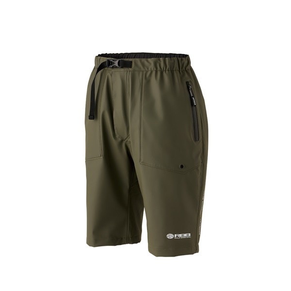 双進 レインウェア 7709 RBB オフショアハーフパンツ オリーブ L