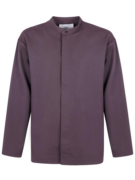 STUDIO NICHOLSON Men Long Tops KARST SNM 1426 ESPRESSO BROWN