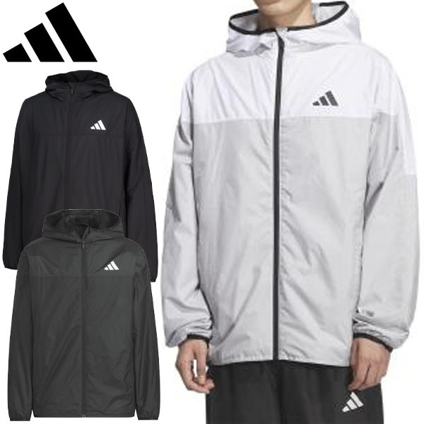 adidas アディダス 裏地フード付きウインドジャケット マルチスポーツ メンズ DP025