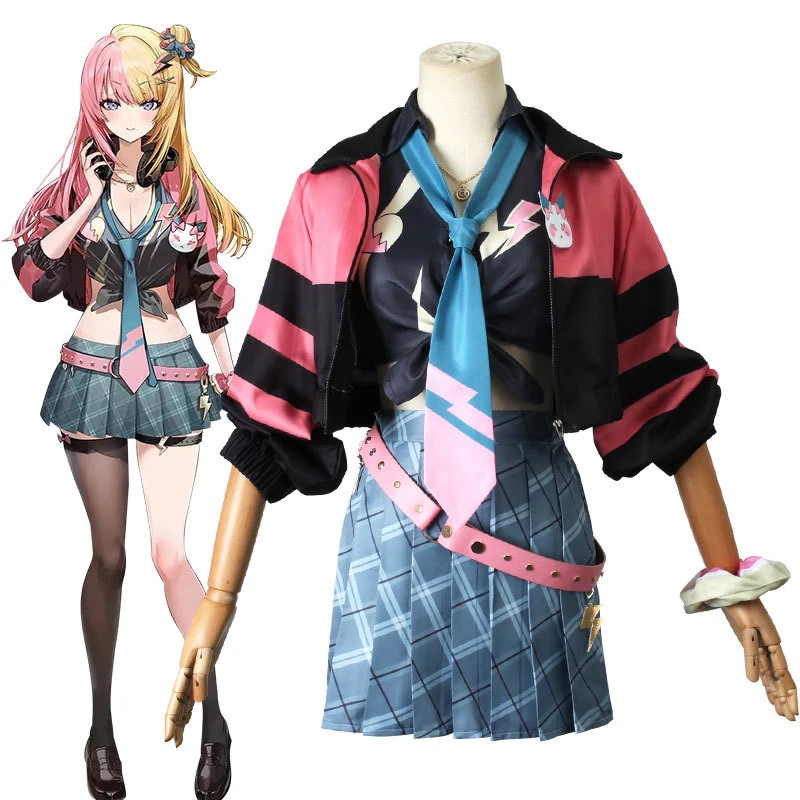 Vtuderバーチャルアイドルアンカー虹の会琴子虎姫コスサーバー虹の会コスプレ