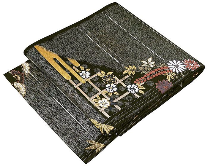 袋帯 正絹 染色作家 草野一騎作 良品 リサイクル 中古 フォーマル 礼装用 パーティー 着物 g0823