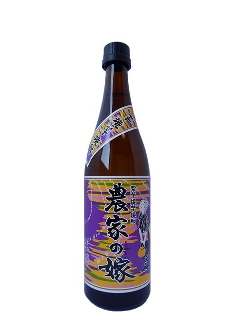 【送料無料】霧島町蒸留所 紫芋焼き芋焼酎 農家の嫁 25度 720ml6本【北海道東北四国九州地方は別途送料が掛かります】