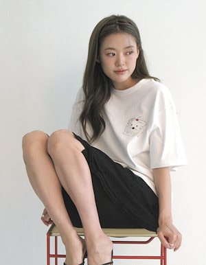 [SOMEWHERE BUTTER]★25SS★韓国人気★Boucle Heart Logo Top Qoo10 - ネット通販｜eBay Japan