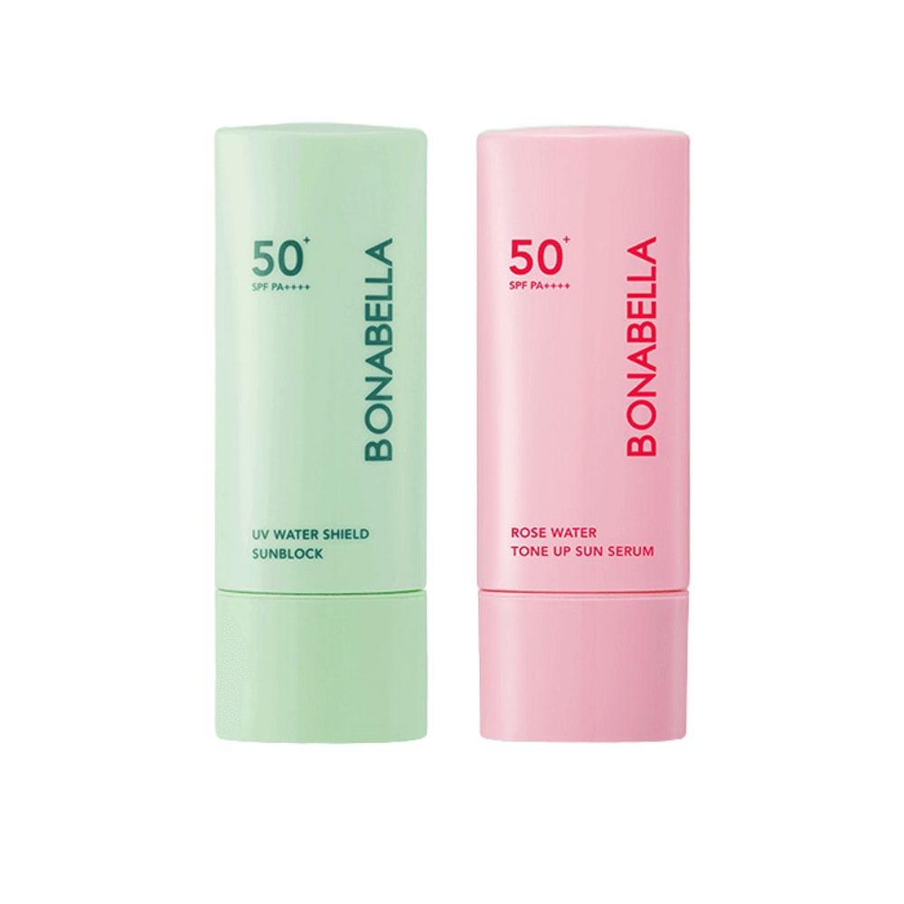 日焼け止め UV ウォーターシールド サンブロック 40ml+ローズウォーター サンセラム 40ml