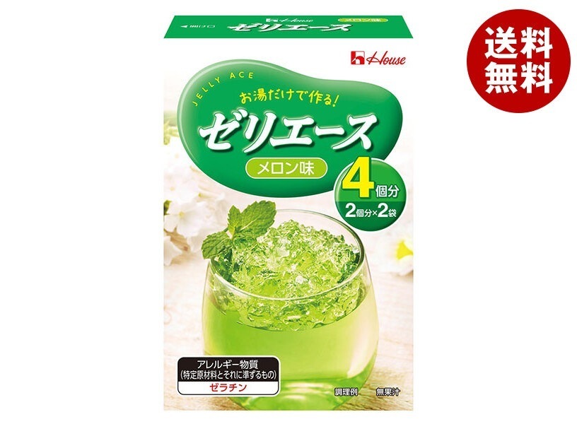 ハウス食品 ゼリエース メロン味 92g×10箱入×(2ケース) 4,696円