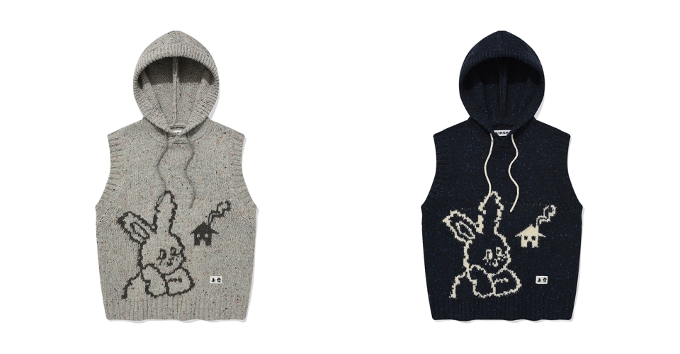 WITTY BUNNY NOMAD HOODIE VEST