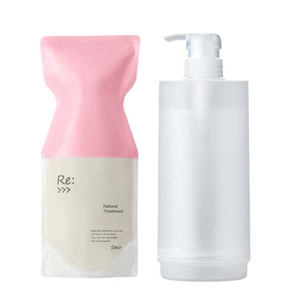 Re: ナチュラル トリートメント 600g カートリッジ付き セット