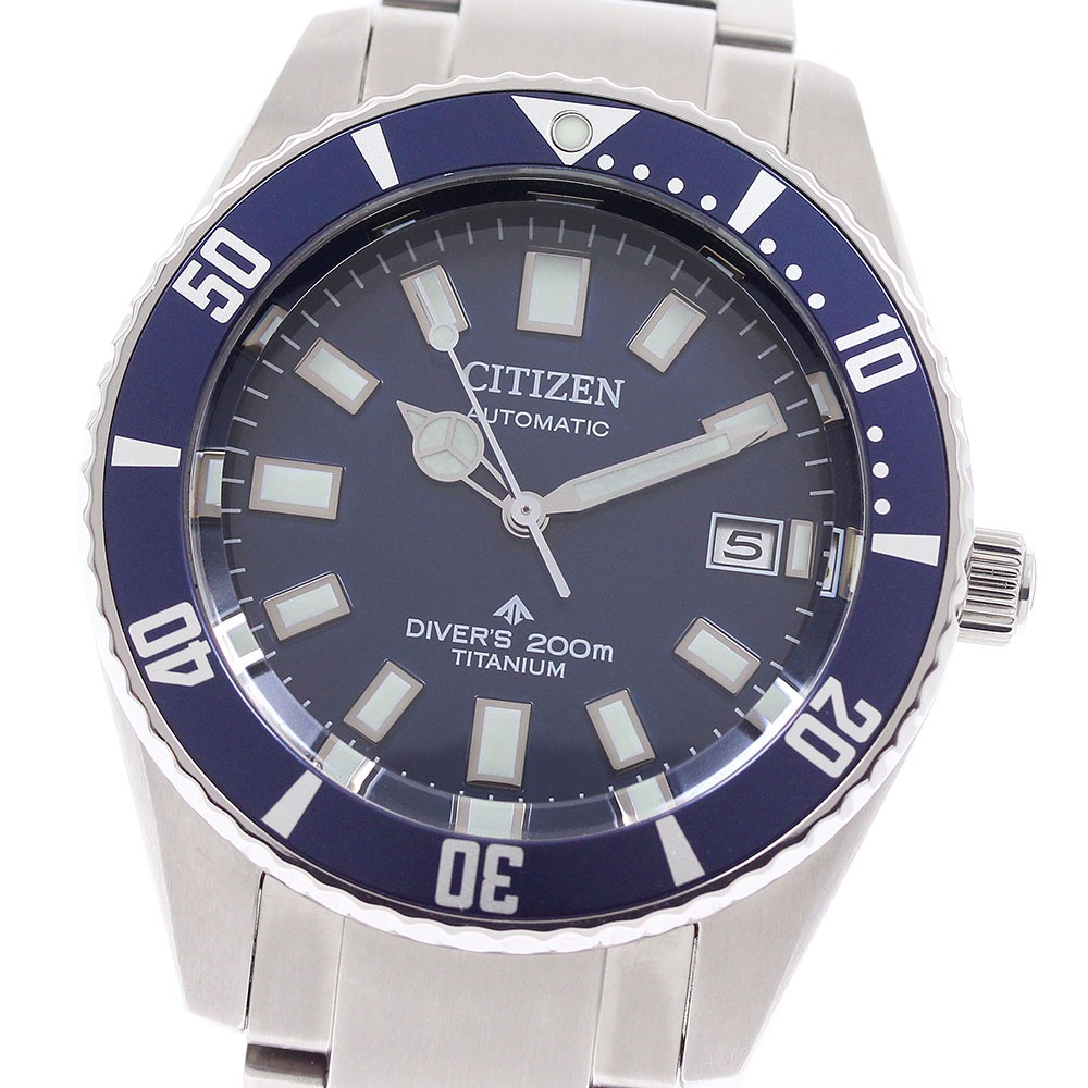 シチズン CITIZEN NB6021-68L/9051-S129028 MARINE プロマスター メカニカルダイバー200 自動巻き メンズ 良品 保証書付き_961274【中古】