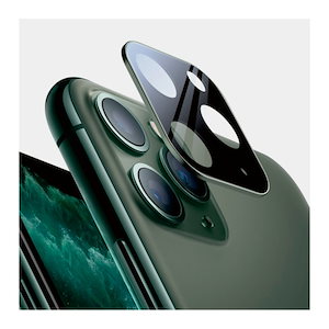 iPhone11iPhone12iPhoneX 自動吸着 カメラフィルム レンズ保護ケース 硬度9H