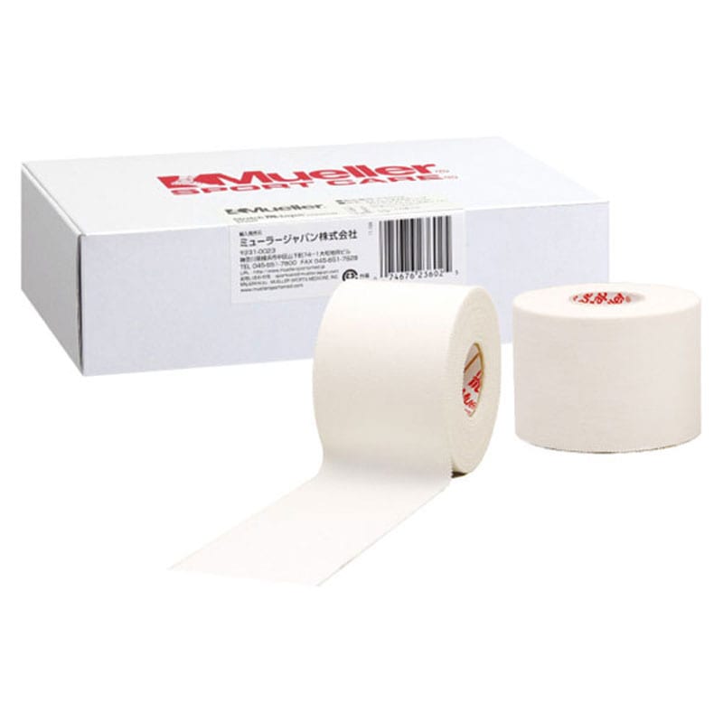 【ロット販売：入り数6】 MUELLER(ミューラー) ホワイトプロテープ 51MM スモールパック ボディーケア テーピング (53106)