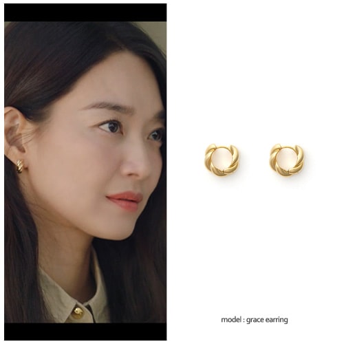 theRoves grace earring Shin Min-a Moon Ga-young