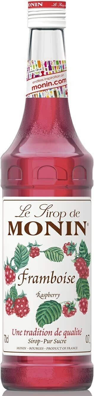 【送料無料】MONIN モナン ラズベリーシロップ 700ml12本ノンアルコール シロップ
