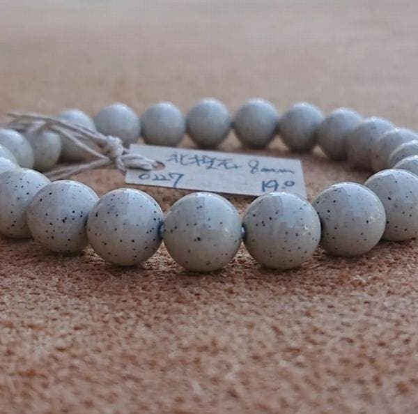 ブレスレット レディースアクセサリー アクセサリー ファッション 北投石 8mm 北投温泉 ラジウム