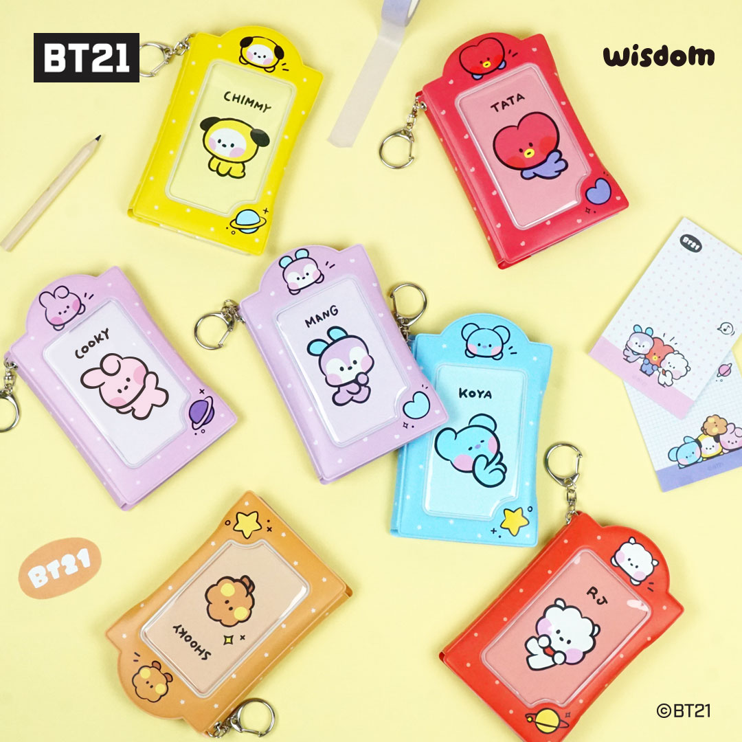 Qoo10] BT21 トレカケース フォトカードホルダー キー