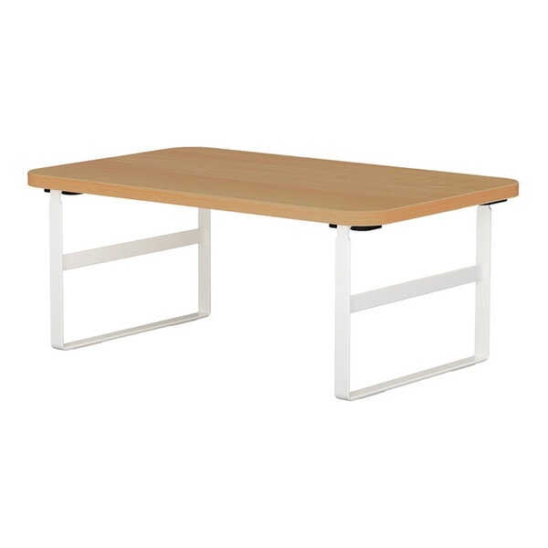 シンプルデスクトップラック 幅40cm×高さ16cm/オークホワイト