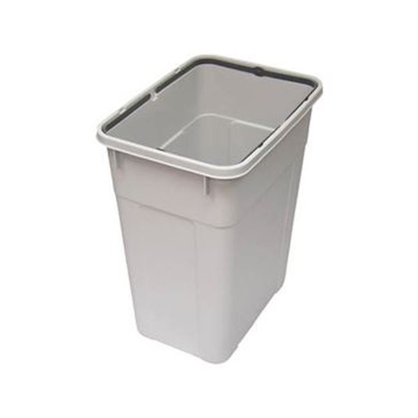 （まとめ）TRUSCO 分別ペール70型 本体73L ホワイト TBP-70H 1個（フタ別売）(×3セット)