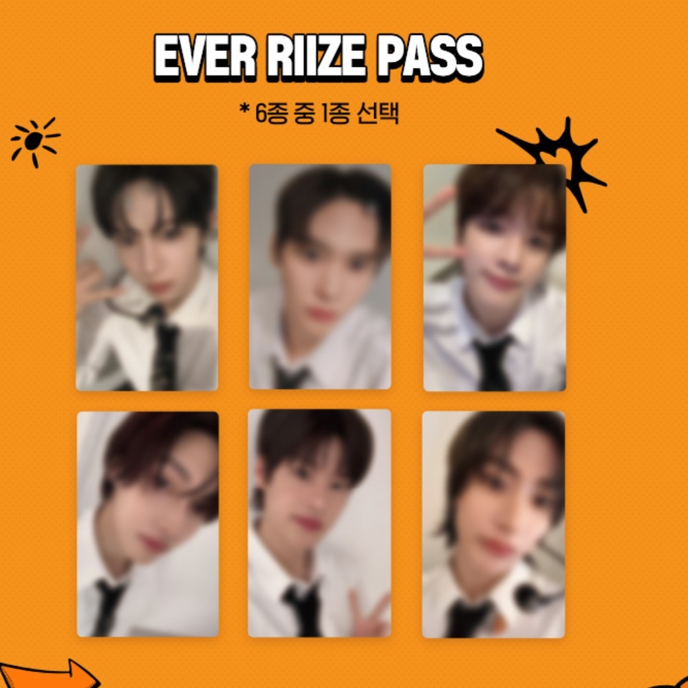 [THE LAST DAY SALE] [公式] RIIZE Collabo with EVERLAND [RIIZING PETERPAN] EVER RIIZE PASS