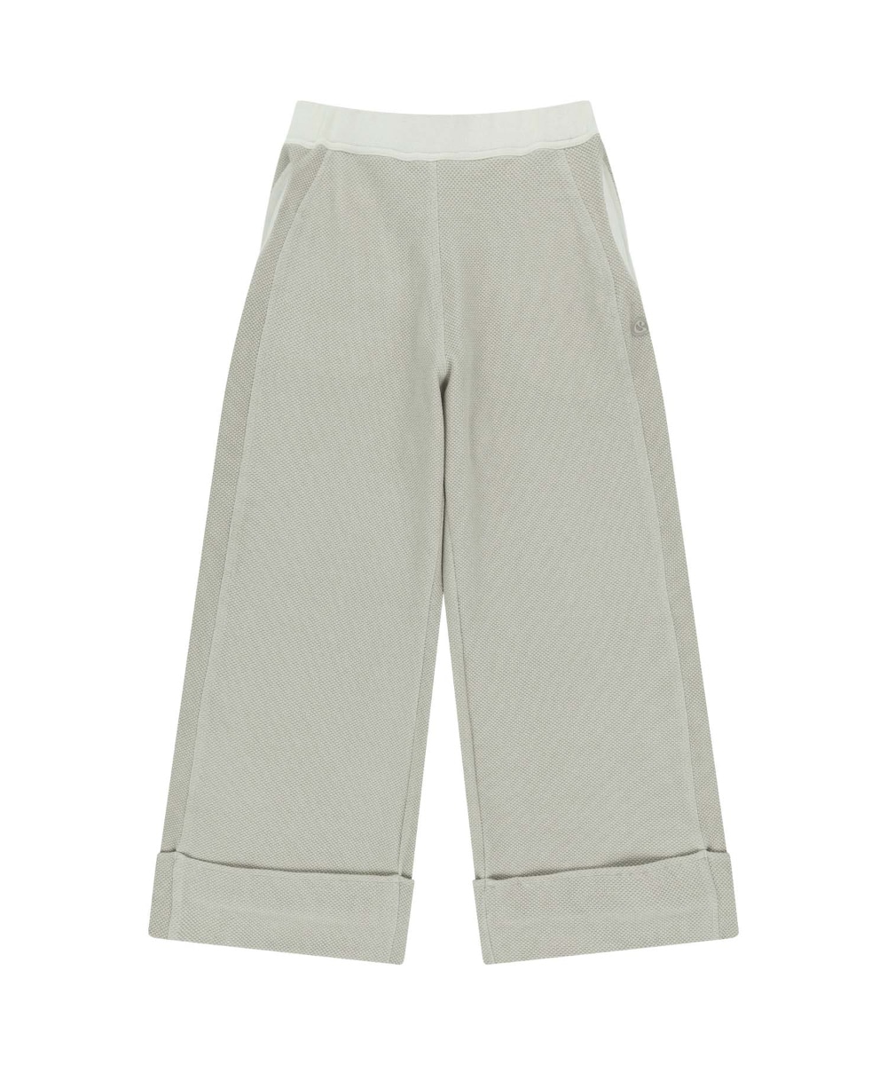 【COYSEIO】 RIBBED BAND PANTS :BEIGE