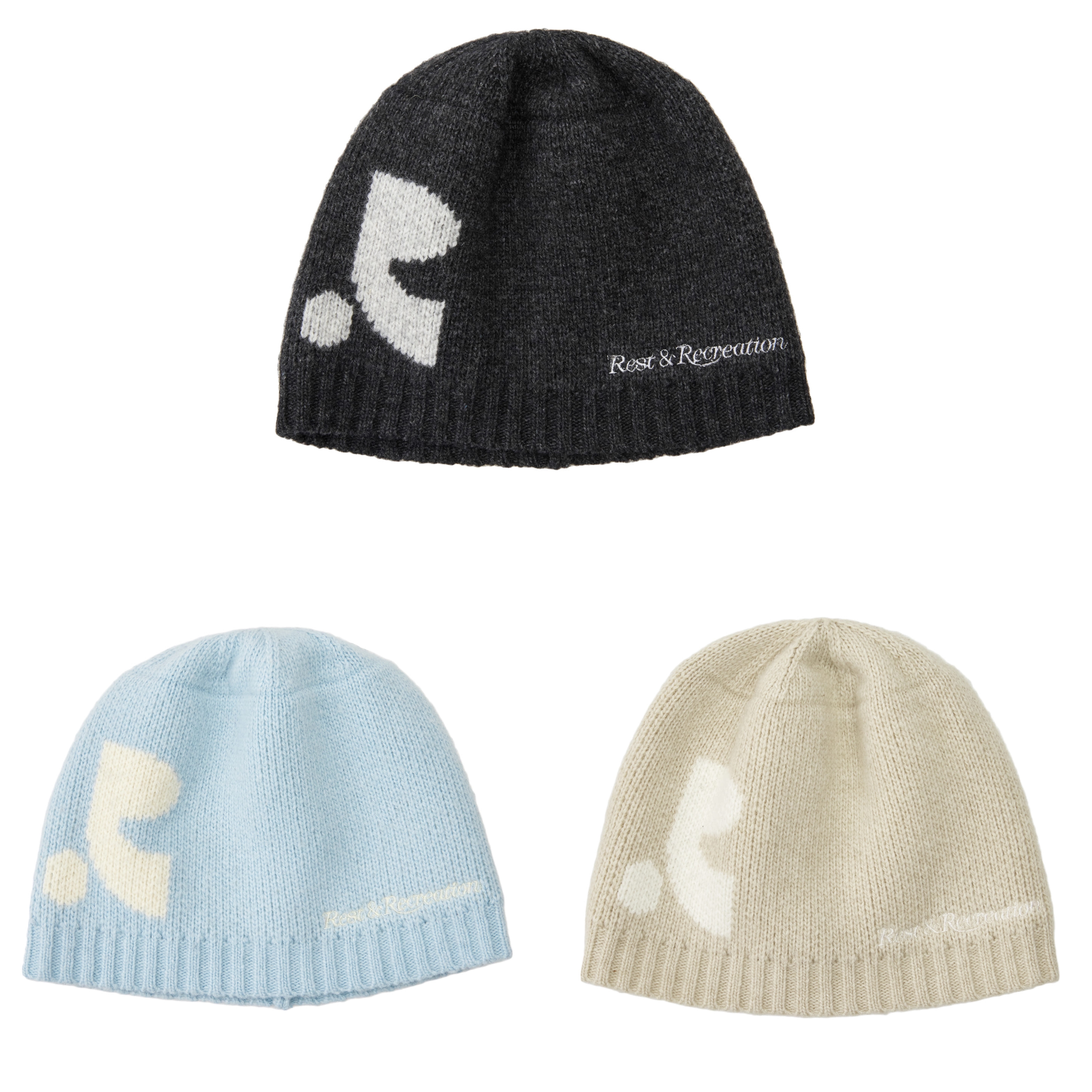 RR LOGO JACQUARD BEANIE