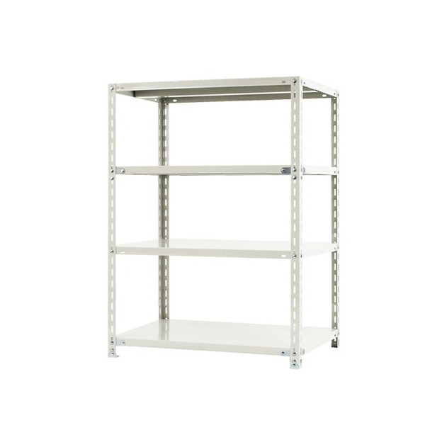 キタジマ 51010401401 スチールラック NC875-12-4段 ホワイト メーカー直送 6,306円
