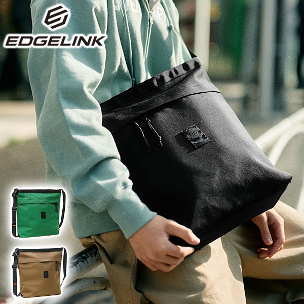 ショルダーバッグ メンズ レディース 大きめ A4 斜め掛け 軽量 ナイロン ファスナー ストリート NOTEWORTHY 60121