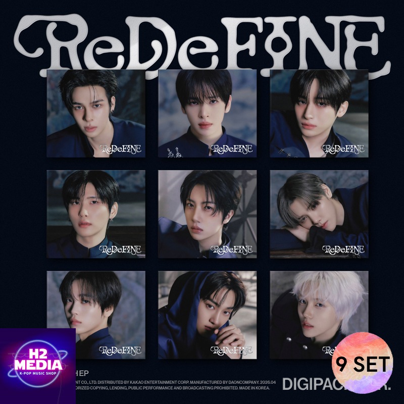 [LIMITED] [9種 SET] CRAVITY THE 8TH EP [ReDeFINE] (DIGIPACK VER.)