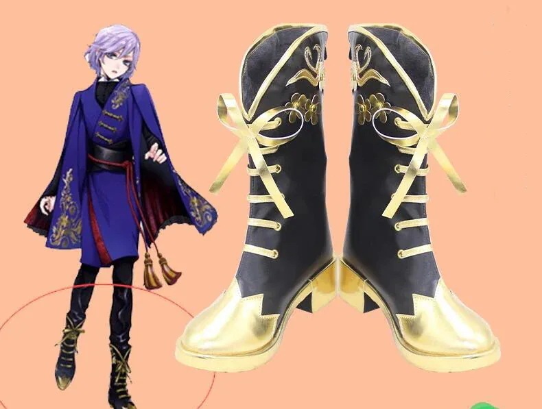 ツイステッドワンダーランド ルークハント コスプレ靴 RookHunt ブーツ コスチューム シューズ 道具小物 cos靴 仮装 変装期間限定30％
