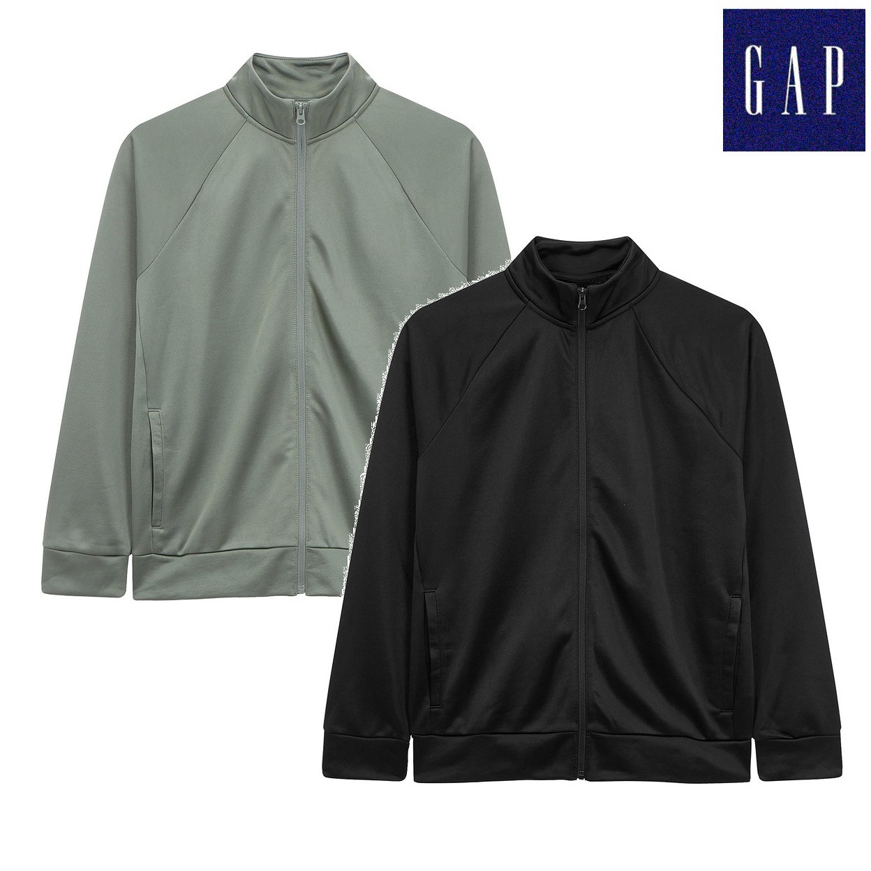 ギャップRaglan sleeve track jacket 2色 新商品 韓国の人気 韓国ファッション ジャージ 学生ファッション 肝節期 新学期 カップルアイテム ストリートファッション