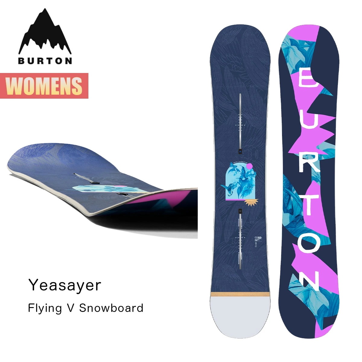 スノーボード 板 レディース 25-26 イエセイヤー フライングV W26JP-107081 Womens Yeasayer Flying V Snowboard ウィメンズ