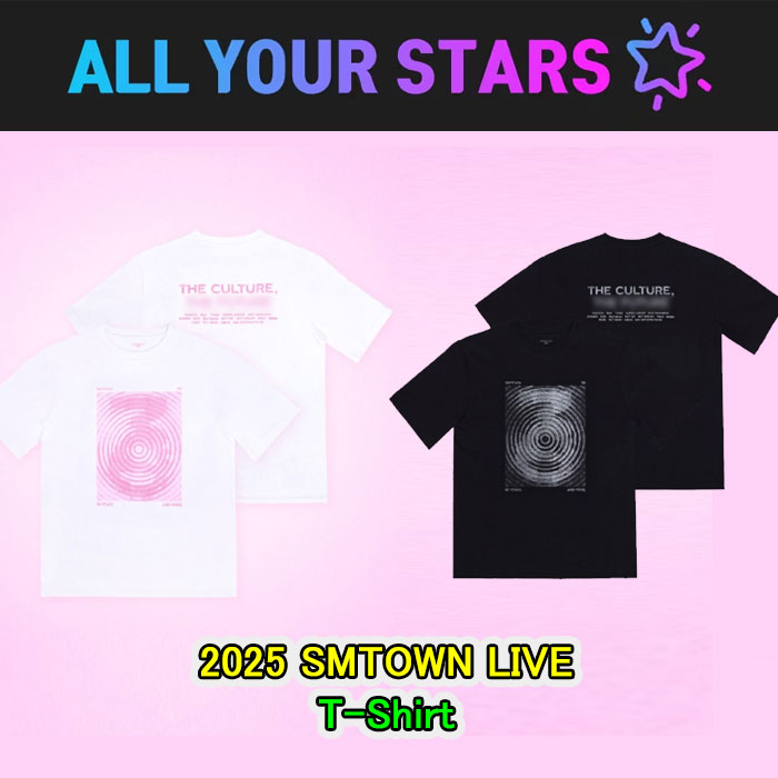 SMTOWN LIVE 2025 Tシャツ ブラック SMTOWN LIVE 2025 in TOKYO T-shirt BLACK ver. 通販｜セブン