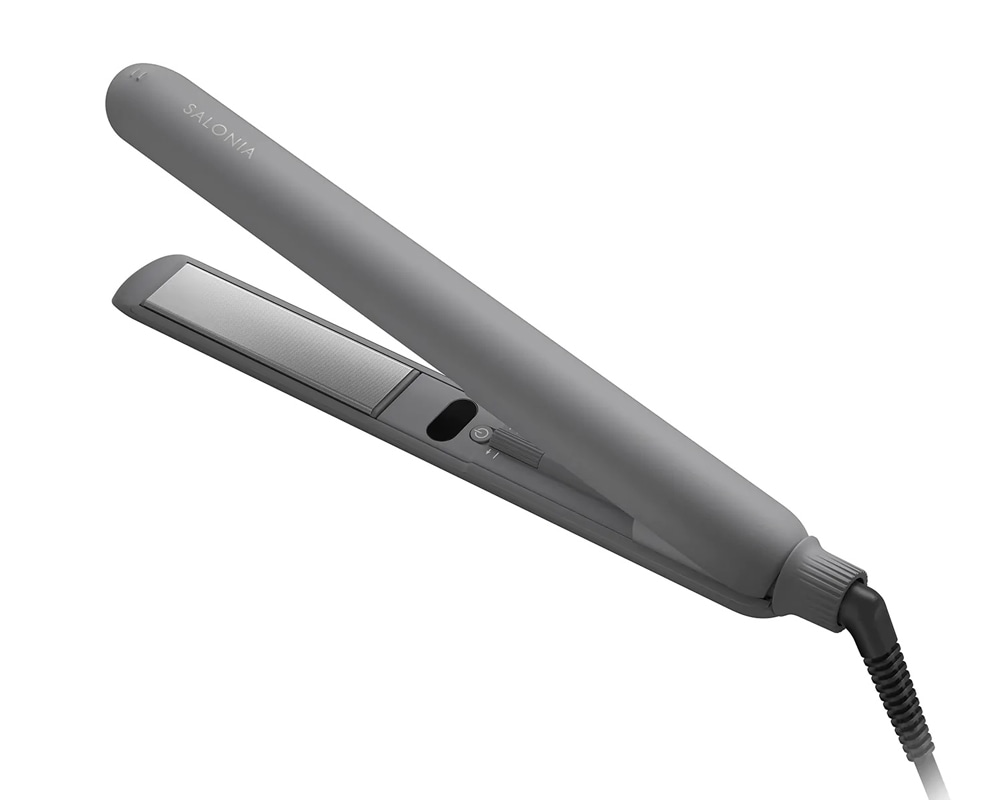 サロニア SAL23105-GR ストレートヘアアイロン【24mm】（グレー） SAL23105GR