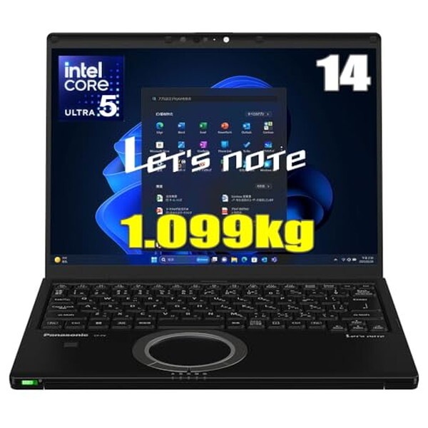 CF-FV5TDFAS ブラック Lets note FV5 ノートパソコン 14.0型 / Win11 Pro メーカー直送