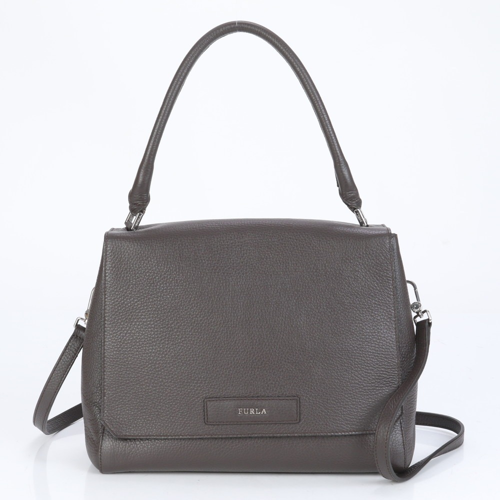 極美品 商品カード付 F6511 レザー 2WAY ショルダーバッグ 斜め掛け ハンド トート A4 レディース EUE CF12-6 中古