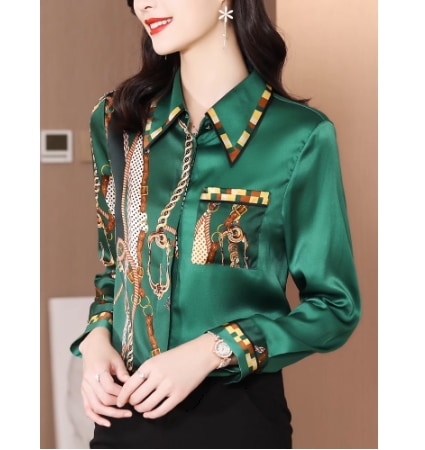 トップス シャツ ブラウス 袖あり 5分袖 五分袖 襟付き シルク 絹 快適 着心地 アイスシルク かわいい 大人可愛い きれいめ シンプル カジュアル 大人 上品 おしゃれ お洒落 かっこいい 5,314円